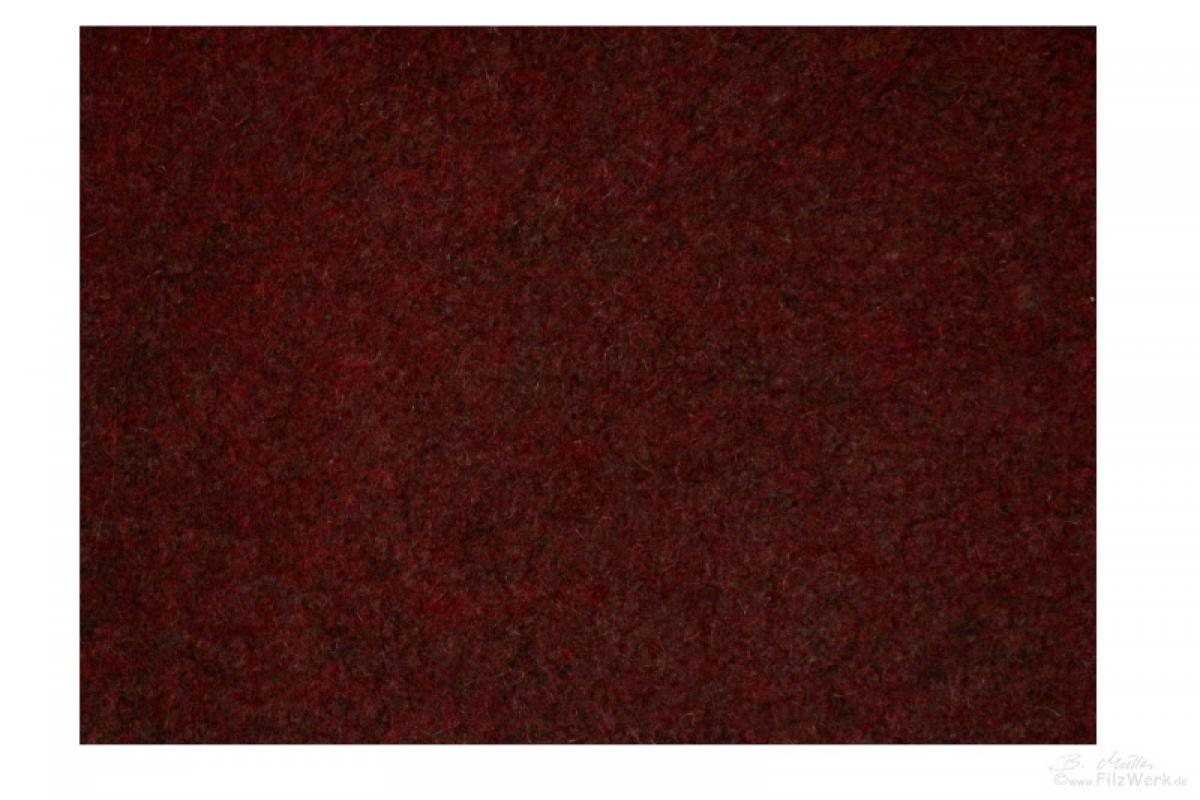 Platzdeckchen Rechteckig 35 x 45 cm dunkel rot